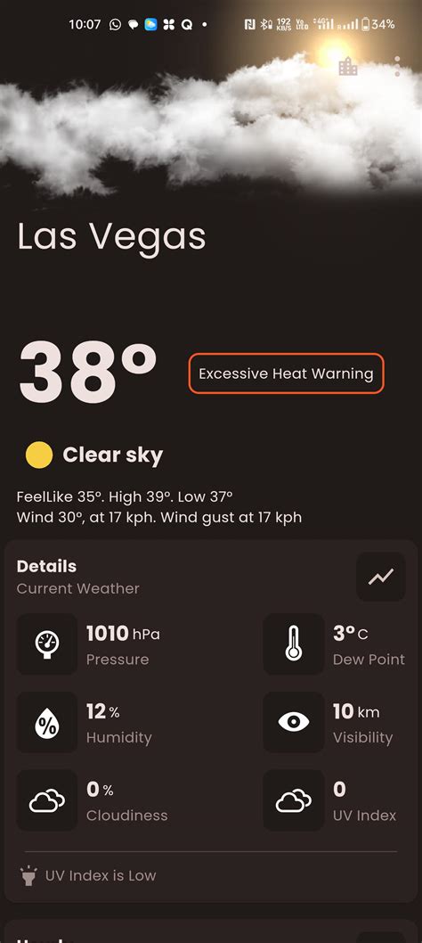 excessive heat warning las vegas.